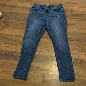 old navy curvy skinny jeans